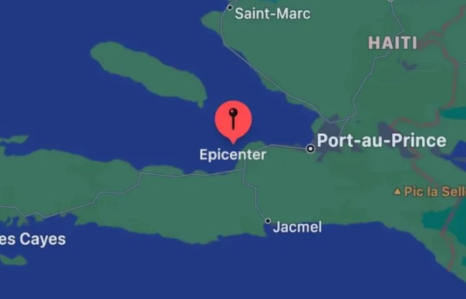 Sismo de 5,5 de magnitud sacudió el noroeste de Haití