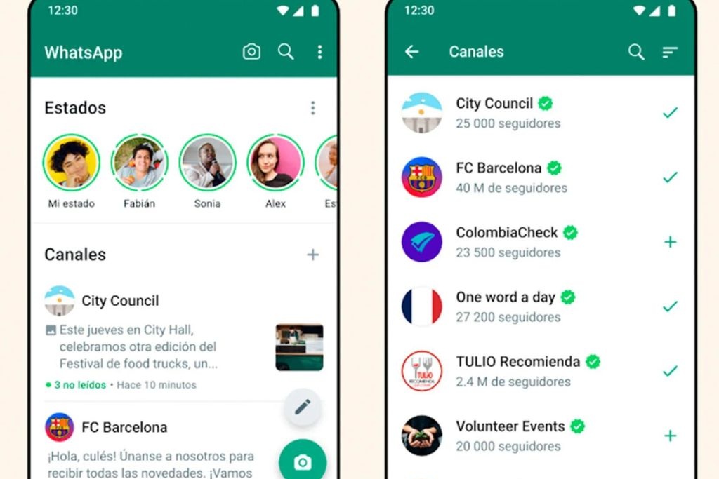 WhatsApp lanza la función de canales para usuarios de más de 150 países
